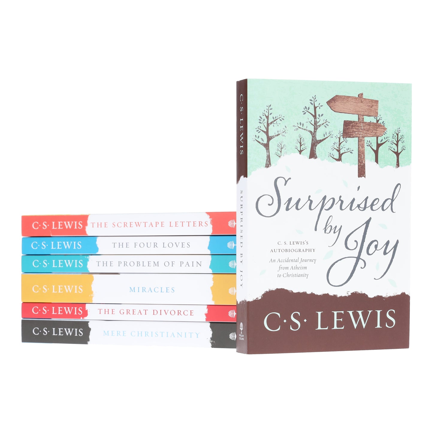 CS Lewis 簽名經典全集 7 冊套裝 - 適合 14 歲以上讀者 - 平裝