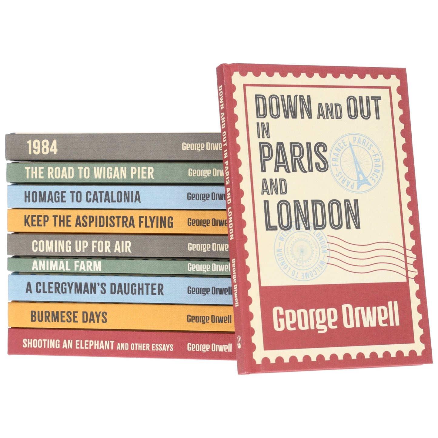 The Greatest Works Of George Orwell 10 Books Collection Box Set - Fiction - Hardback