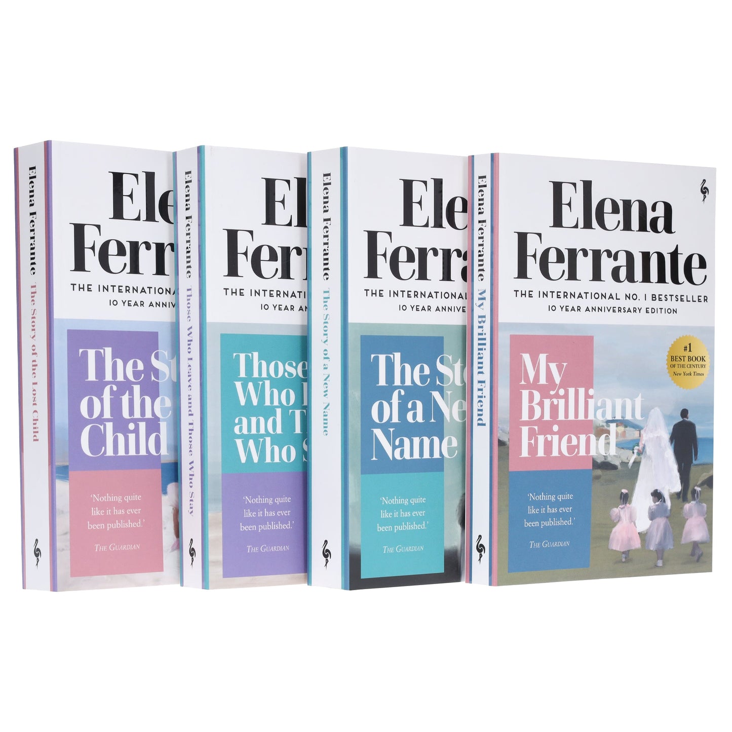 The Neapolitan Quartet by Elena Ferrante 4 Books Collection - Fiction - Paperback