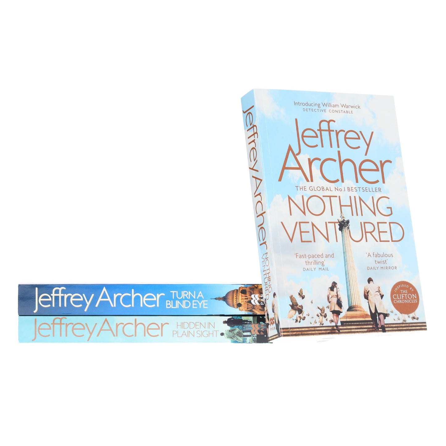 William Warwick Thriller Novels By Jeffrey Archer: 3 Books Collection Set - Fiction - Paperback