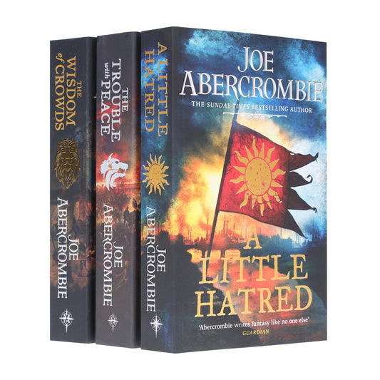 Age of Madness Trilogy by Joe Abercrombie: 3 Books Collection Set - Fiction - Paperback Fiction Hachette