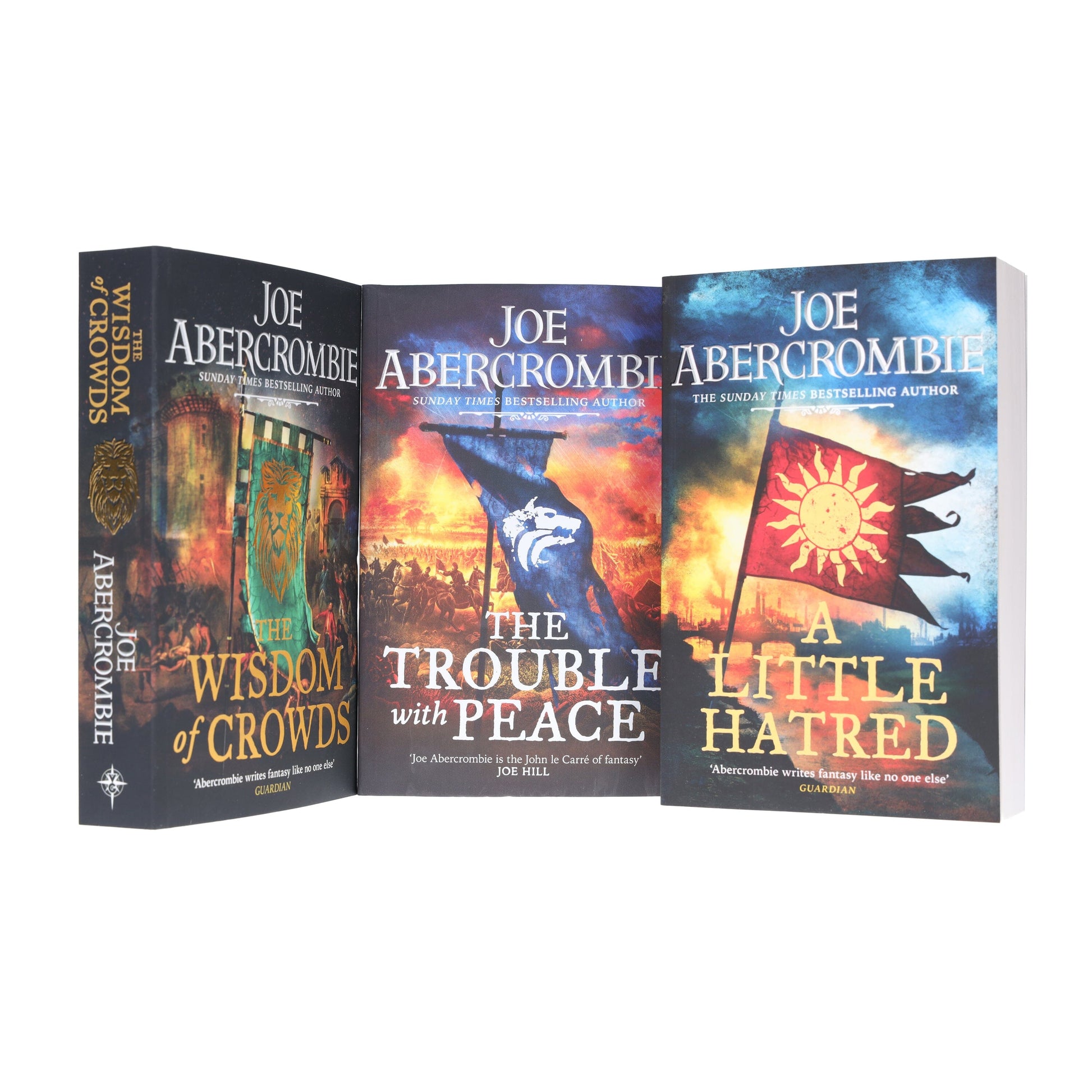 Age of Madness Trilogy by Joe Abercrombie: 3 Books Collection Set - Fiction - Paperback Fiction Hachette