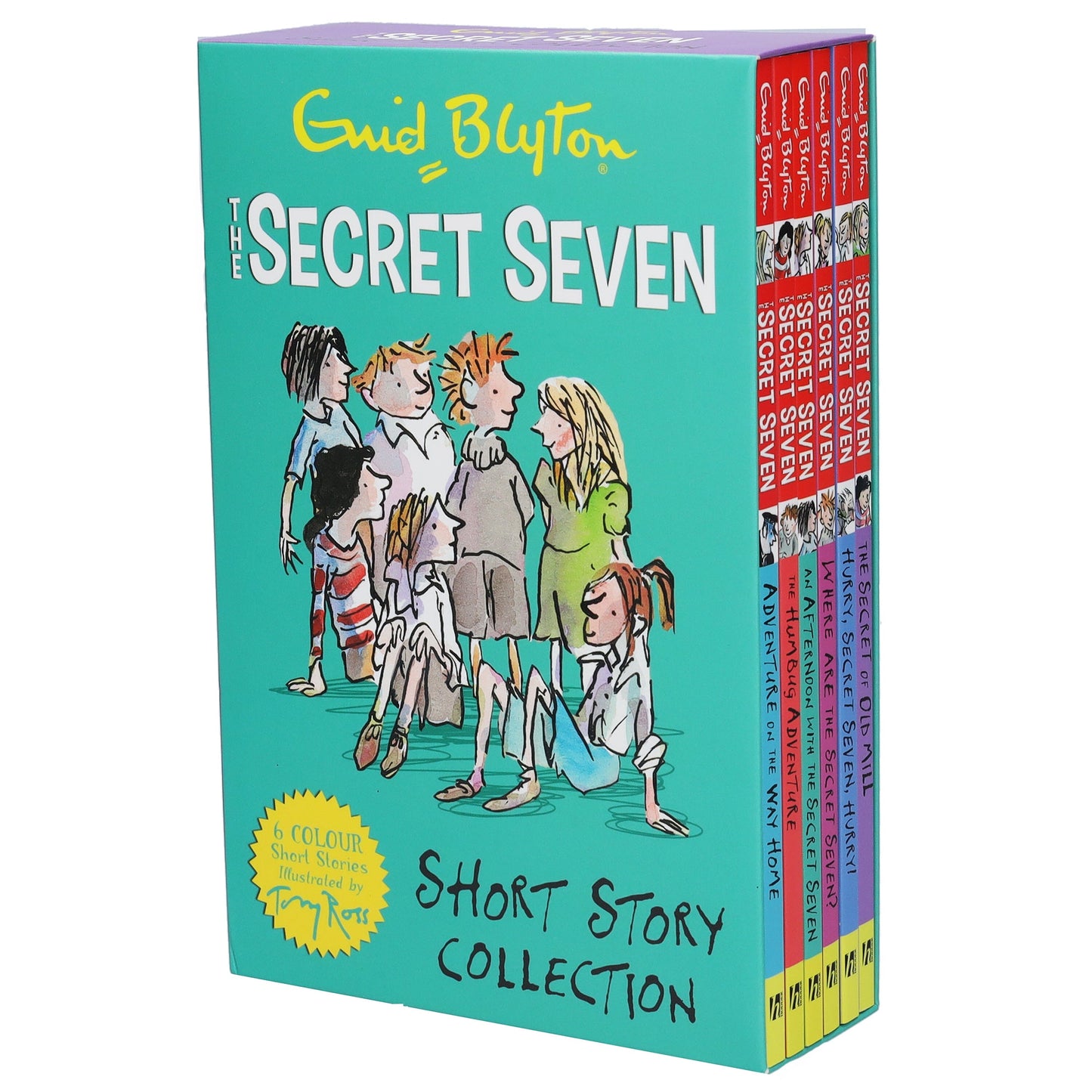 The Secret Seven Short Story Collection 6 Books Box Set By Enid Blyton - Ages 6-11 - Paperback 5-7 Hodder