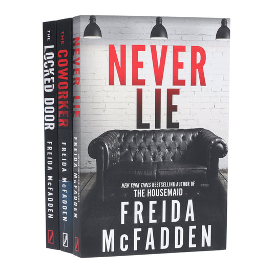 Freida McFadden Collection (The Coworker, The Locked Door & Never Lie) 3 Books Set - Fiction - Paperback Fiction Penguin