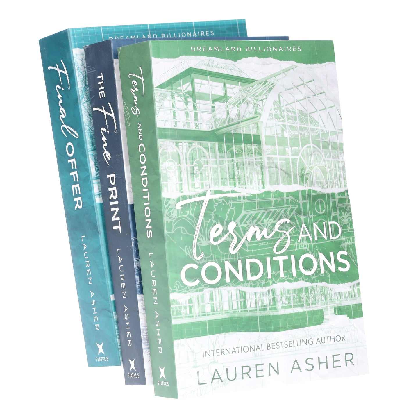 Dreamland Billionaires Series by Lauren Asher 3 Books Collection Set - Fiction - Paperback