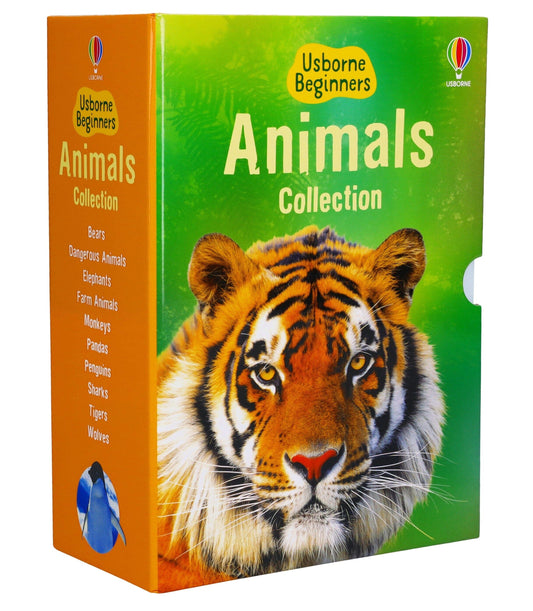 Usborne Beginners Animals Series 10 Books Collection Box Set - Ages 4+ - Hardback 5-7 Usborne Publishing Ltd