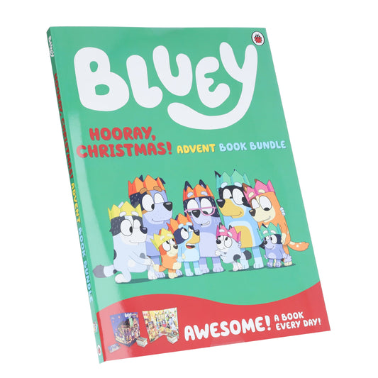 Bluey: Hooray, Christmas! Advent Calendar Book Bundle - Ages 3-6 - Paperback