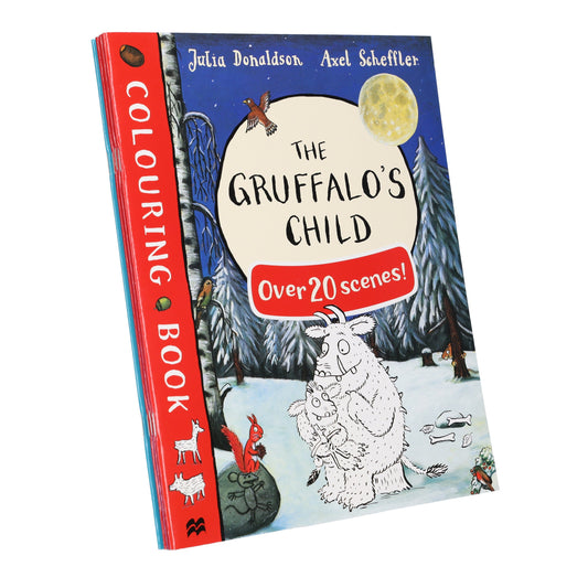 Julia Donaldson Gruffalo 4 Activity Books Collection - Ages 5-7 - Paperback 5-7 Pan Macmillan