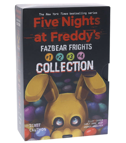 Five Nights at Freddys: Fazbear Frights By Scott Cawthon 4 Books Boxed Set – Ages 12+ - Paperback Fiction Scholastic