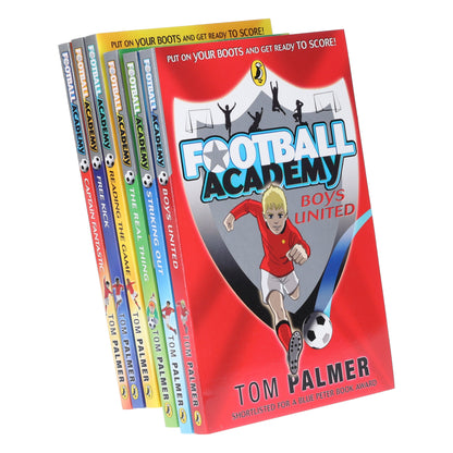 Football Academy Series By Tom Palmer 6 Books Collection - Ages 7-9 - Paperback 7-9 Penguin