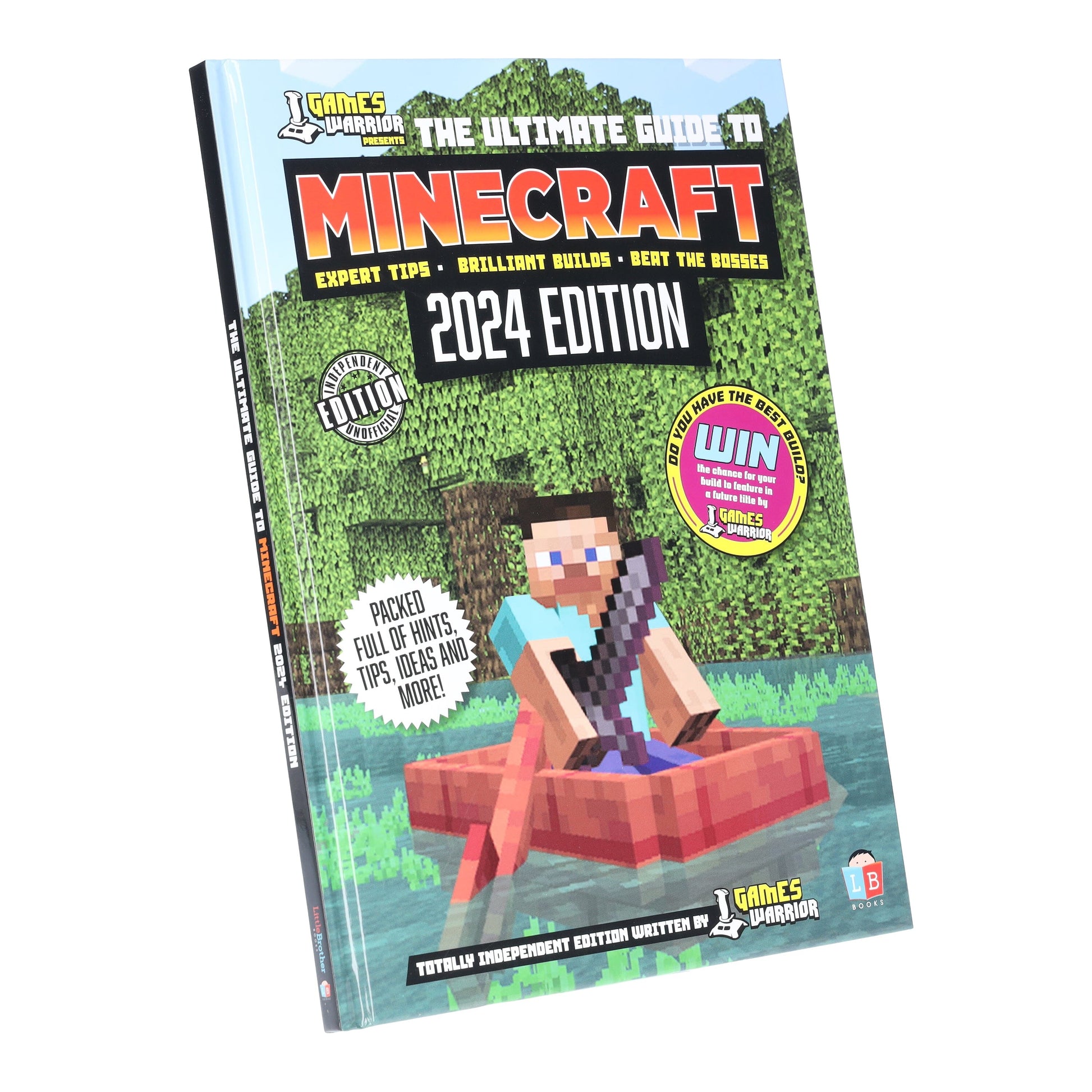 Minecraft Ultimate Guide by GamesWarrior 2024 Edition - Age 9+ - Hardback 9-14 Little Brother Books Limited
