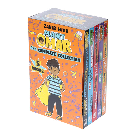 Planet Omar Series by Zanib Mian 5 Books Collection Box Set - Ages 9-11 - Paperback