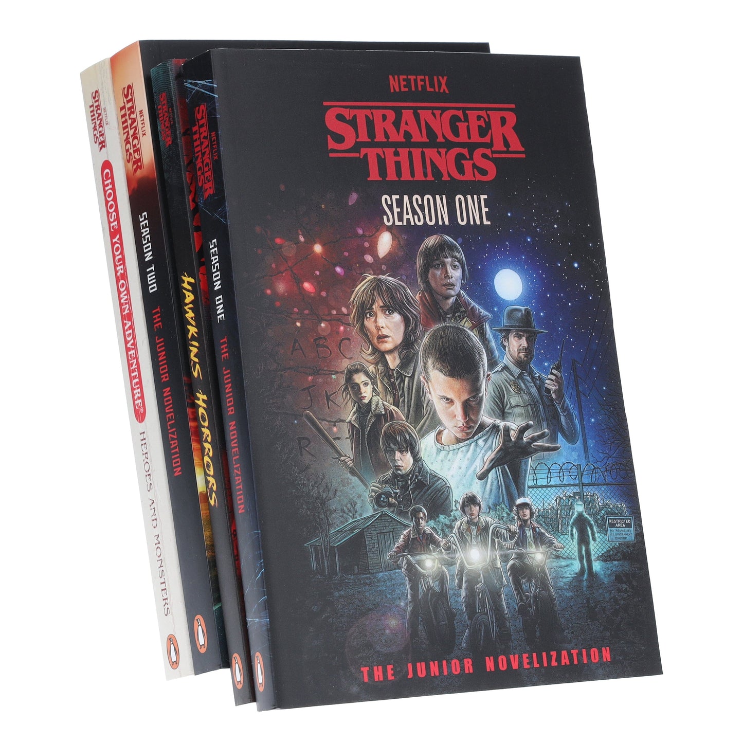 Stranger Things Collection 4 Books Set - Ages 7-14 - Paperback