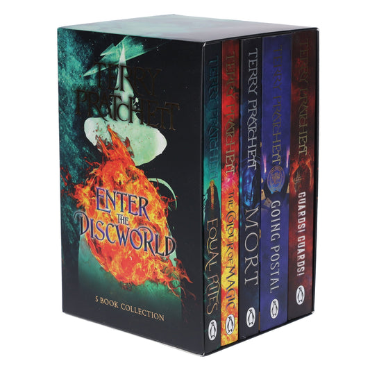 Discworld by Terry Pratchett: Enter the Discworld 5 Books Box Set - Fiction - Paperback Fiction Penguin
