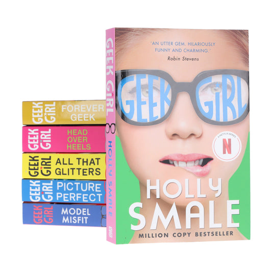 霍莉·斯梅爾 (Holly Smale) 著《極客女孩》6 冊套裝 - 年齡 9-14 歲 - 平裝