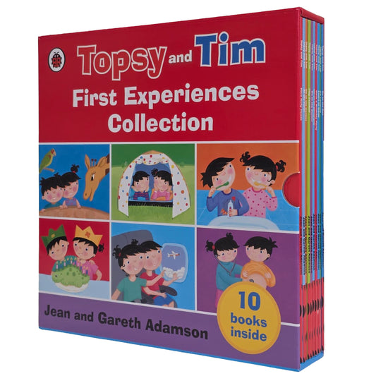 Topsy and Tim First Experience by Jean and Gareth Adamson 10 Books Collection Box Set - Ages 0-5 - Paperback