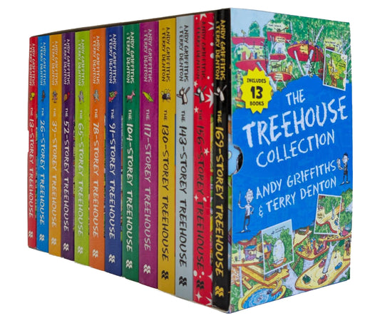 The Treehouse Series by Andy Griffiths & Terry Denton 13 Books Collection Box Set - Ages 5-11 - Paperback