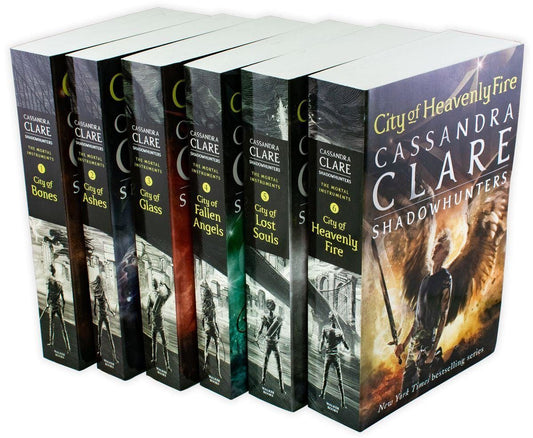 Shadowhunters by Cassandra Clare - The Mortal Instruments 6 Books Collection Box Set - Ages 14+ - Paperback Fiction Walker Books Ltd