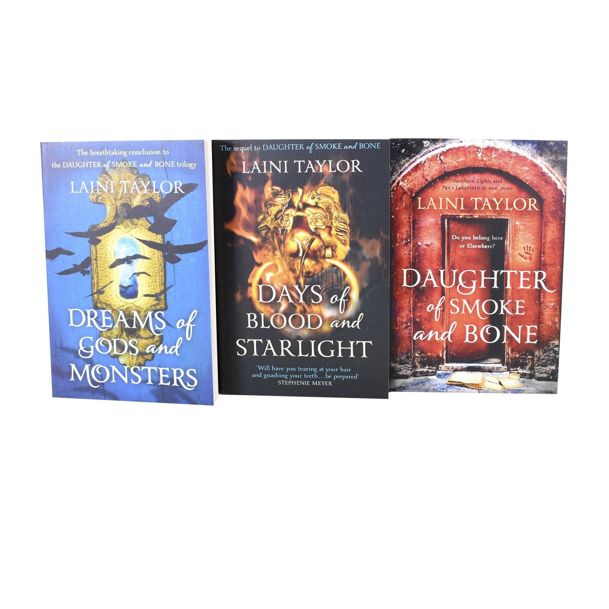 Daughter of Smoke and Bone 3 Book Trilogy - Young Adult - Paperback - Laini Taylor Young Adult Hodder