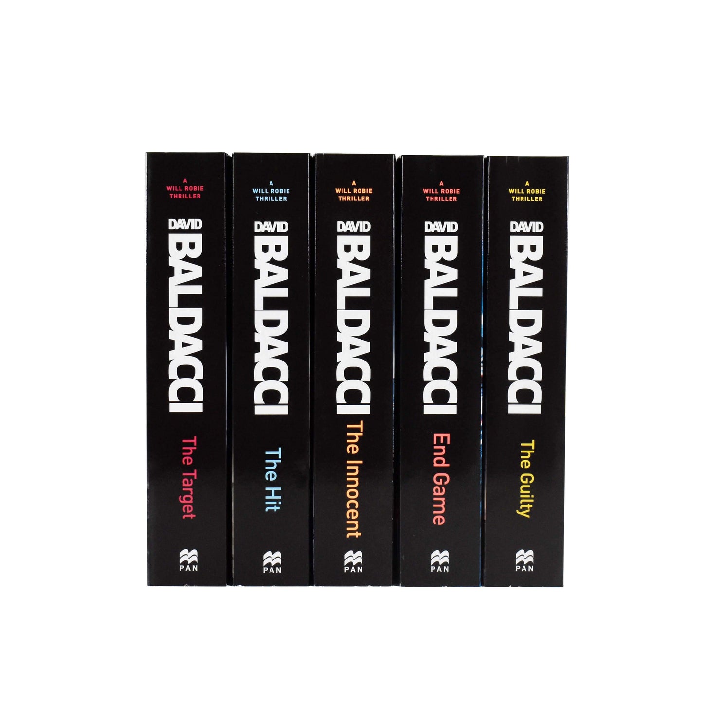 Will Robie Series 5 Book Collection by David Baldacci - Fiction - Paperback