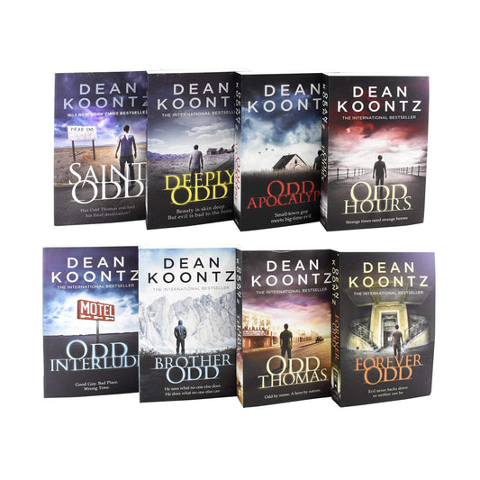 Odd Thomas Series Complete 8 Books Collection Set - Young Adult - Paperback - Dean Koontz Young Adult Harper Collins