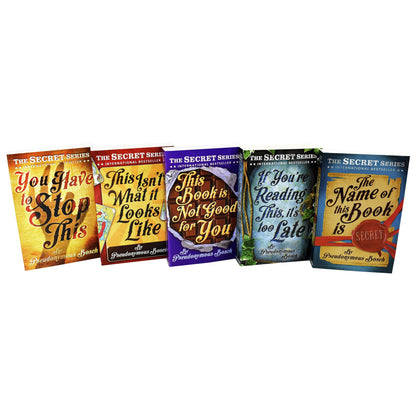 The Usborne Secret Series 5 Books - Adult - Collection Paperback Set By Pseudonymous Bosch Young Adult Usborne