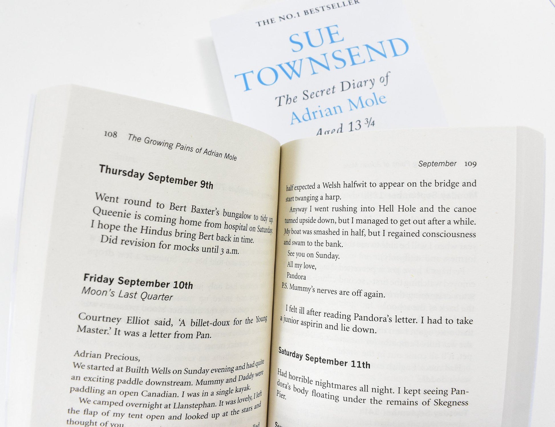 Sue Townsend Adrian Mole 8 Books Collection - Paperback - Young Adult Young Adult Penguin