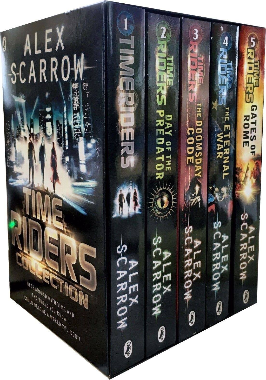 Time Rider Collection Alex Scarrow 5 Books Box Set - Young Adult - Paperback Young Adult Puffin